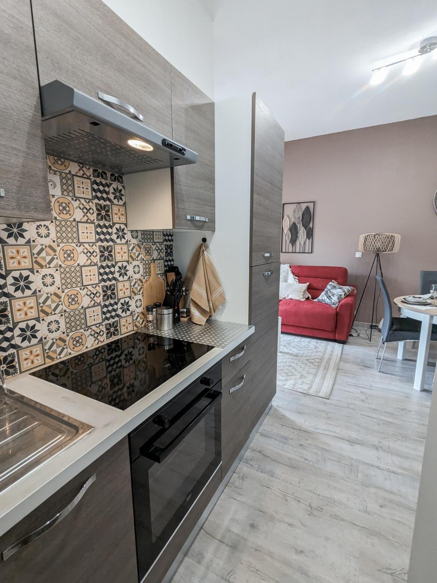 Appartement Moderne Central Avec Piscine, Garage Prive Et Terrasse Sud Uzes Exterior photo